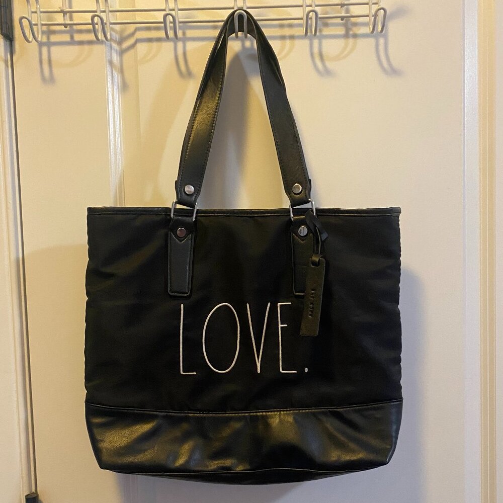 Rae Dunn Love Tote Bag